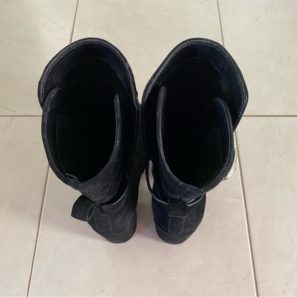 Vince Camuto Genuine Suede Black Booties. Size 6.5 - Picture 6 of 6